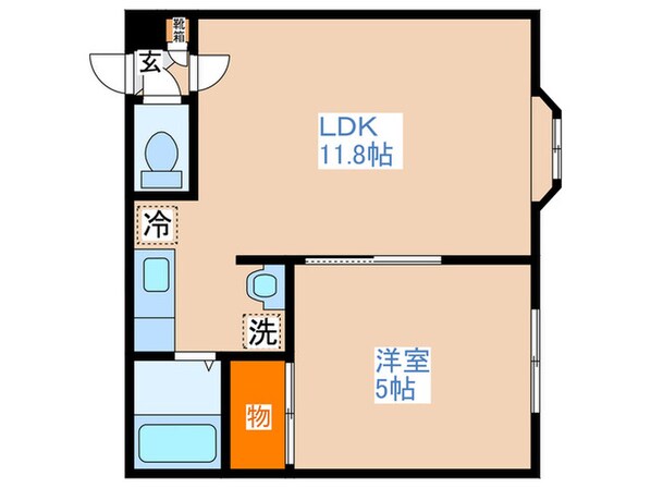 セトル澄川の物件間取画像